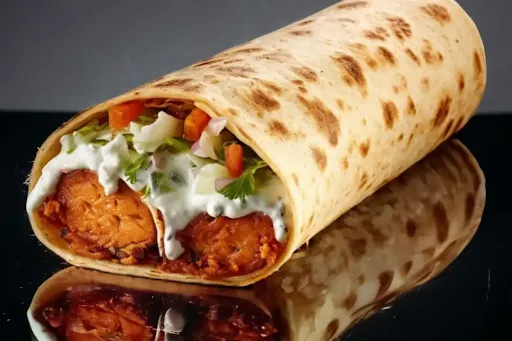 Paneer Cheese Tikka Shawarma