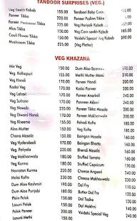 Vaidehi Family Restaurant menu 1