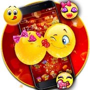 Romantic Glitter Emojis  Icon