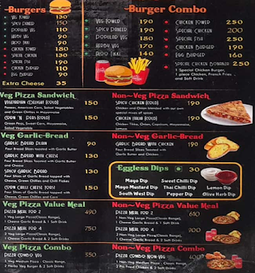 Hangout Cafe menu 