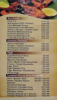 Hotel Arasu Chettinadu Ac Restaurant menu 8