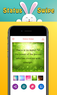 Status Swipe : Add Images, Status, Quotes - náhled