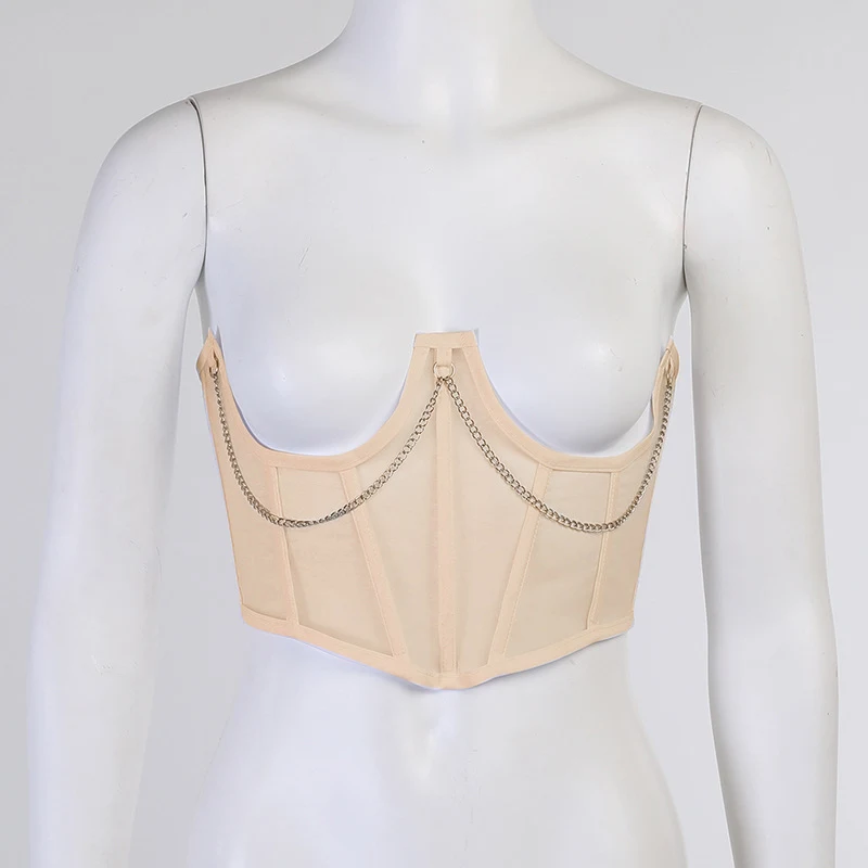 Corset de poitrine à chaîne pour femmes