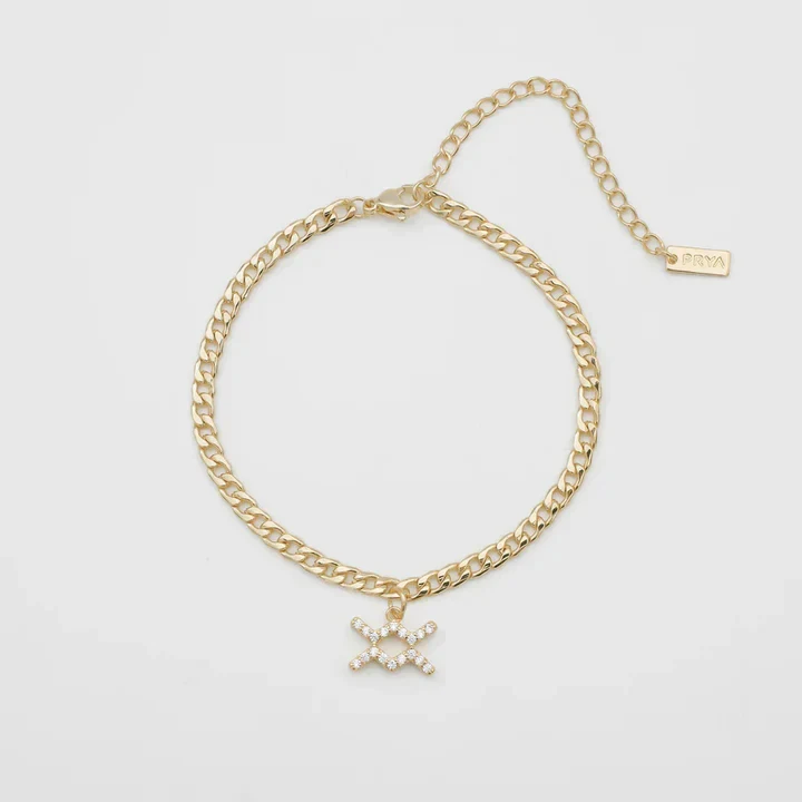 Bracelet de cheville constellation chaîne zircon micro-incrustée simple, élégance subtile pour sublimer votre cheville.