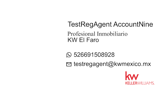 Agent card