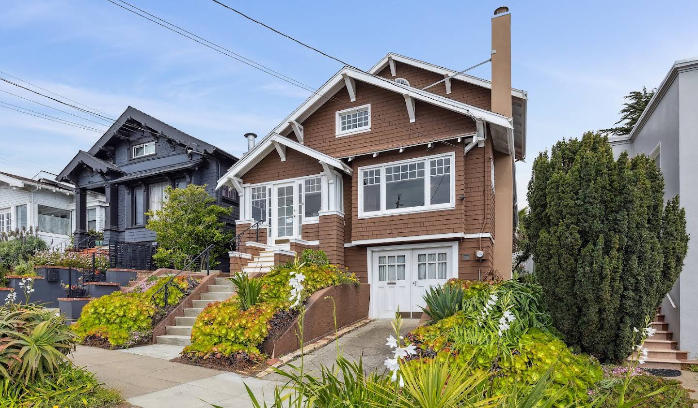 House with garden San Francisco