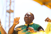 ANC president Cyril Ramaphosa. 