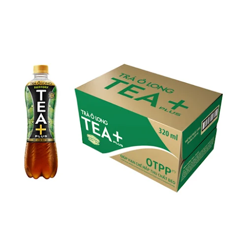 Thùng 24 Chai Trà Ô Long Tea+ Plus (320ml/Chai)