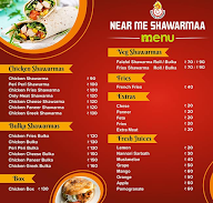 Near Me Shawarma menu 2