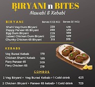 Biryani 'N' Bites menu 1