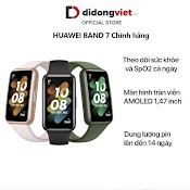 [Mã Elmall51 Giảm 5% Đơn 300K] Vòng Đeo Tay Thông Minh Huawei Band 7 Chính Hãng