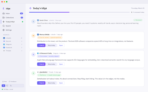 Klipt — Social Media Clipper screenshot 5