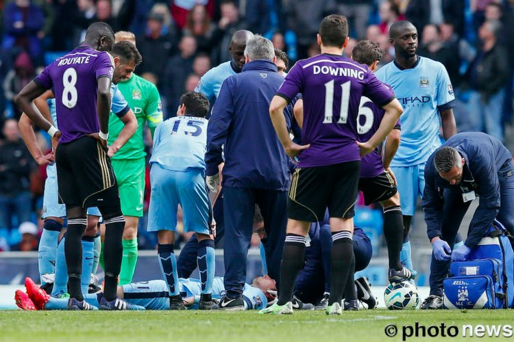 Cheikhou Kouyaté komt met excuses aankloppen bij David Silva