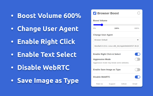 Browser Boost - Extra Tools for Chrome
