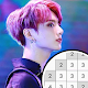 BTS Pixel Art Free Color By Number Coloring Book Download on Windows