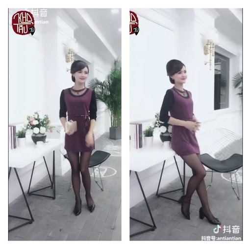 Mỏi chân thì dựa vào bàn vậy, chị cười thôi là đã có ảnh đẹp rồi