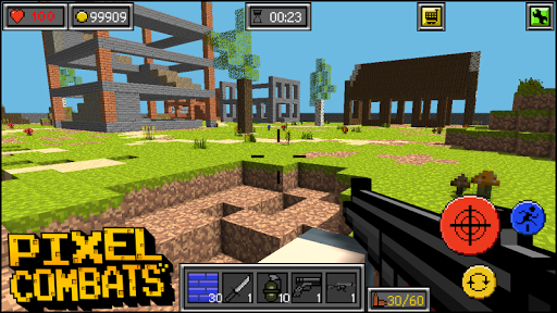 Pixel Combats: guns and blocks (Mod Money)