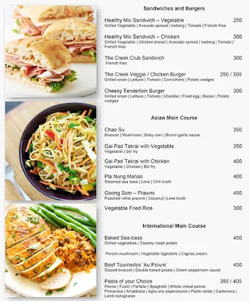 The Nest - The Den menu 