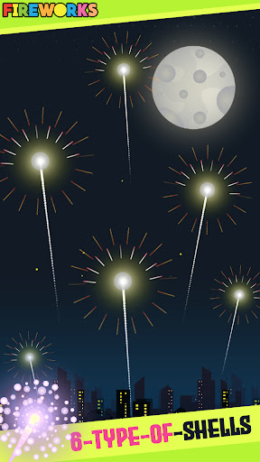 Screenshot Fireworks Simulator