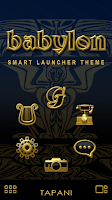 Smart Launcher theme Babylon Screenshot