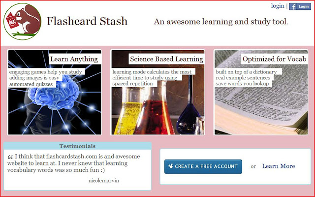 Flashcard Stash chrome extension