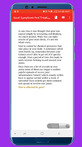 Gout Symptoms And Treatment