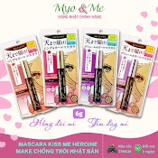 (Mẫu Mới) Mascara Kiss Me Heroine Make Nhật Bản Chống Thấm Nước 6G