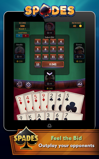 Spades - Offline Free Card Games screenshots 12