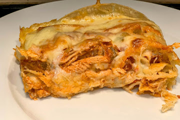 Buffalo Chicken Enchilada Casserole