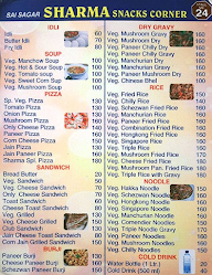 Sai Sagar Sharma menu 2