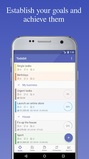 To Do list. Goal planner. Purchases list. Notes - v1.5.2.1737