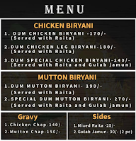 Biryani Junction menu 1