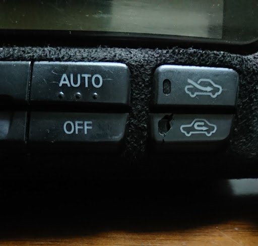 スカイライン Enr34のエアコンスイッチ流用に関するカスタム メンテナンスの投稿画像 車のカスタム情報はcartune