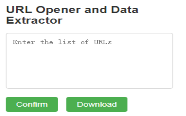 URL Opener and EMAIL Extractor Preview image 0