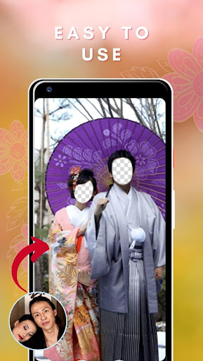 Japanese Kimono Couple Photo Editor