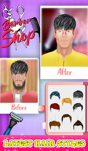 Barber shop - Girl Games