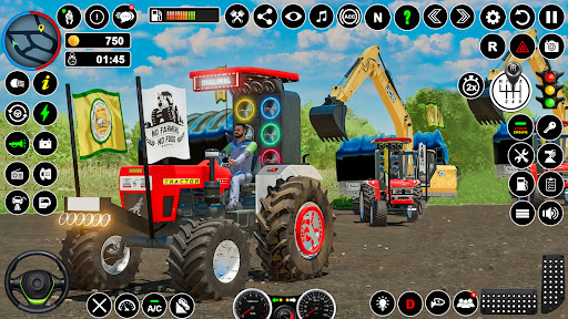 Screenshot Tractor Driving - Tractor Game