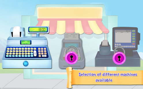 Supermarket Cash Register Sim: Manager & Cashier banner