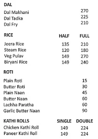 Kabab King menu 3