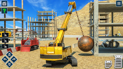 Heavy Excavator - Demolish Construction Game