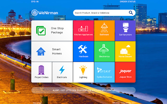 WeNirman Kiosk 1.0 (Beta) chrome extension