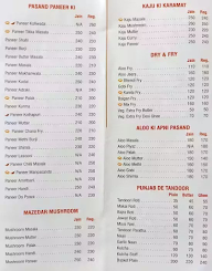 Bhagat Tarachand menu 6