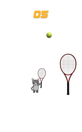 Screenshot Cat Tennis Battle championship