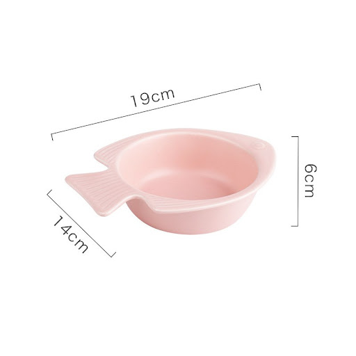 Title 3, Ceramic cat bowl, durable and stylish, easy to ...