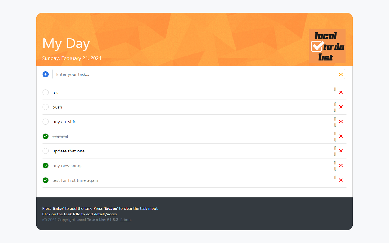 Local To-do List Preview image 0