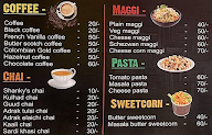 Coffee House menu 1