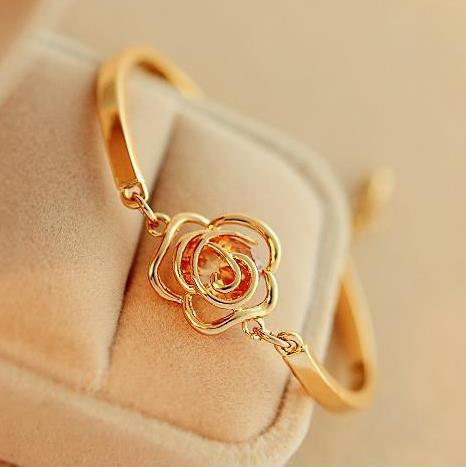 Title 2, Womens Fashion Rose Bracelet Add a touch of fl...