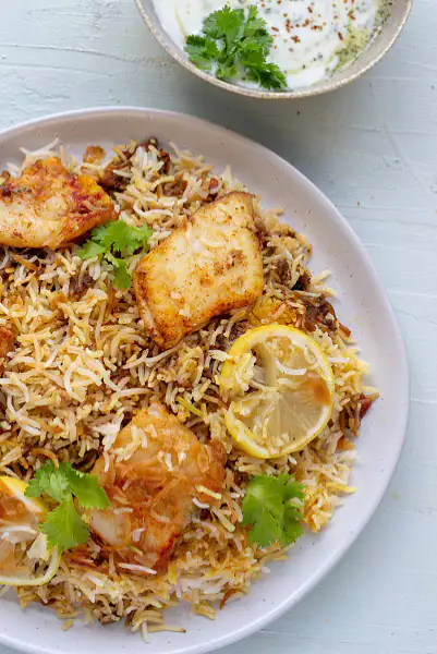 Fish Dum Biryani