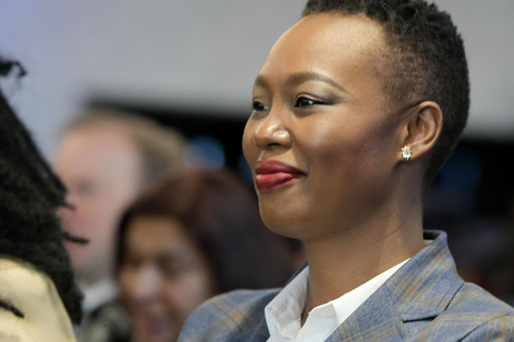 Communications minister Stella Ndabeni-Abrahams says a video that has surfaced on social media of her dancing next to a new BMW was shot a year ago.