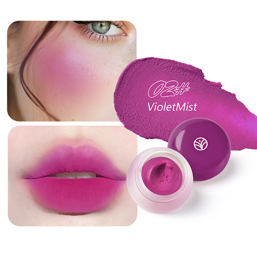 Title 2, 6 Colors Mousse Pudding Blush Mud Delicate Text...